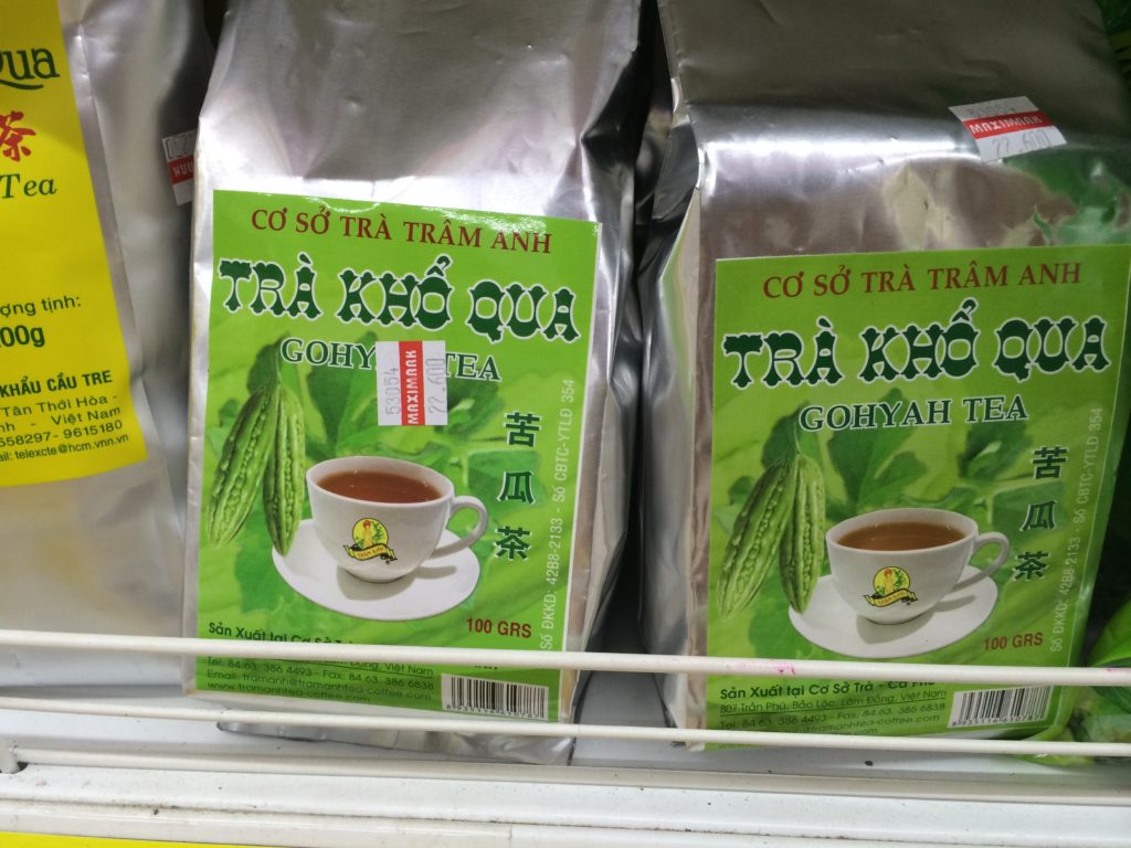 Подборка забавных азиатских продуктов: Чай из плодов горькой дыни